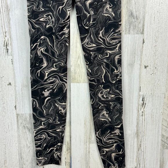 Ichi Power Epic Lux Printed black cream leggings size small - Picture 6 of 11